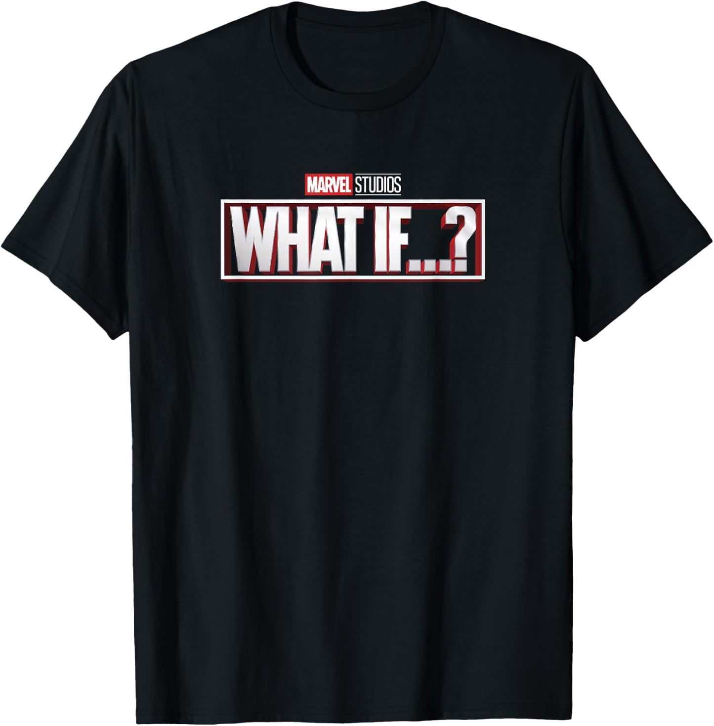 Marvel What If...? Logo T-Shirt - T-Shirt | Black