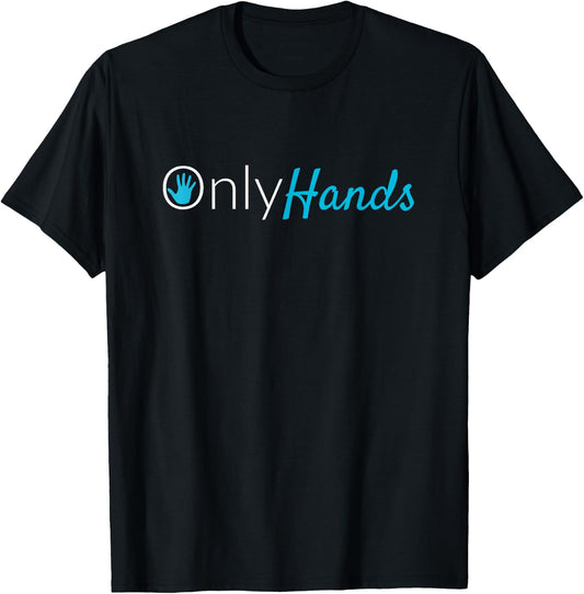 OnlyHands Zag Black , Small, Short Sleeve, Letter Print, Modern, Casual, Sports, Maternity, Travelling T-Shirt - T-Shirt | Black