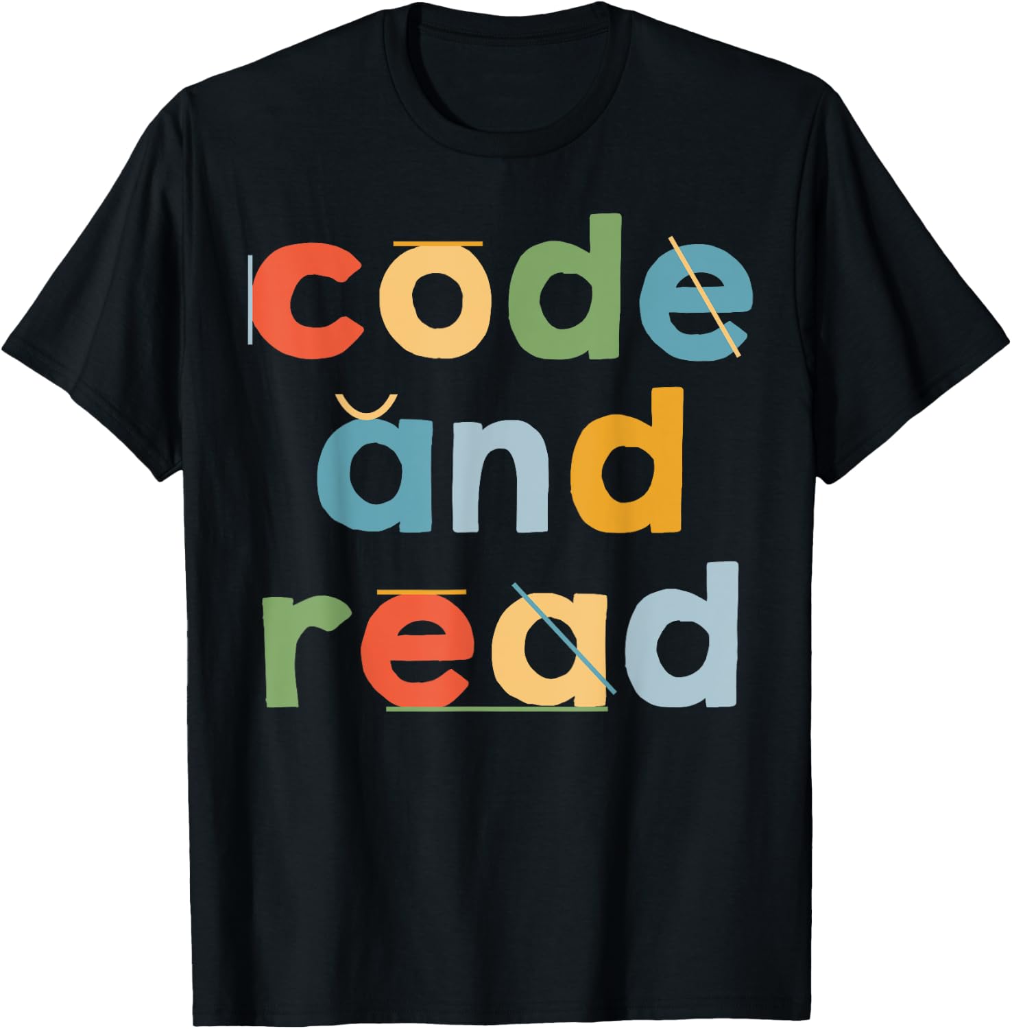 Code And Read Dyslexia Learning Disability Dyslexic Women T-Shirt - T-Shirt | Black