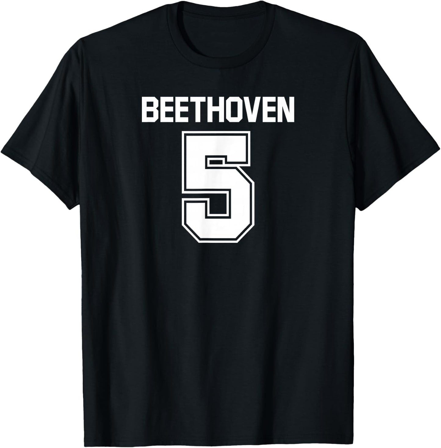 Beethoven 5 Fifth Symphony T-Shirt - T-Shirt | Black