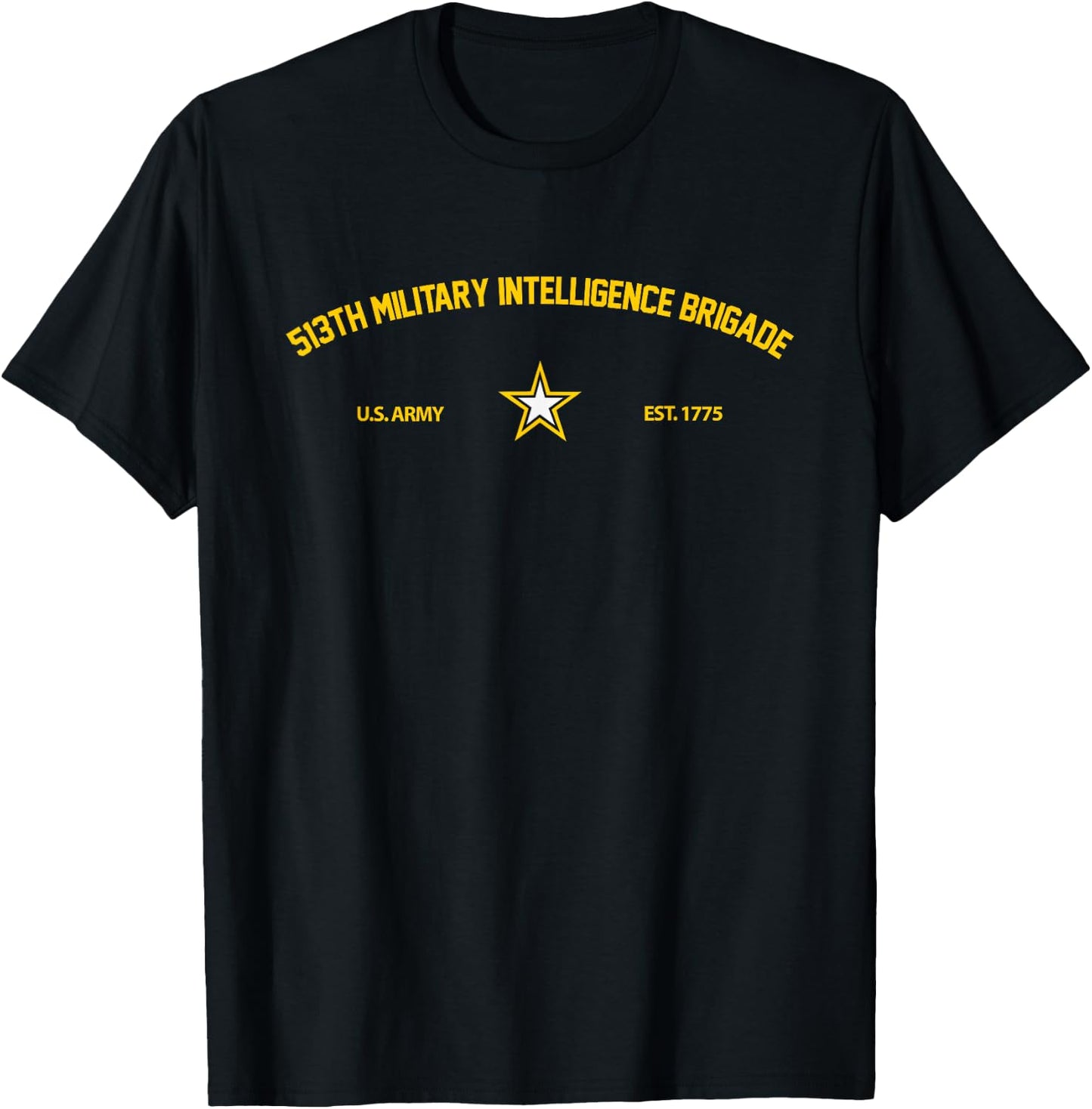 US Army 513th Military Intelligence Brigade T-Shirt - T-Shirt | Black