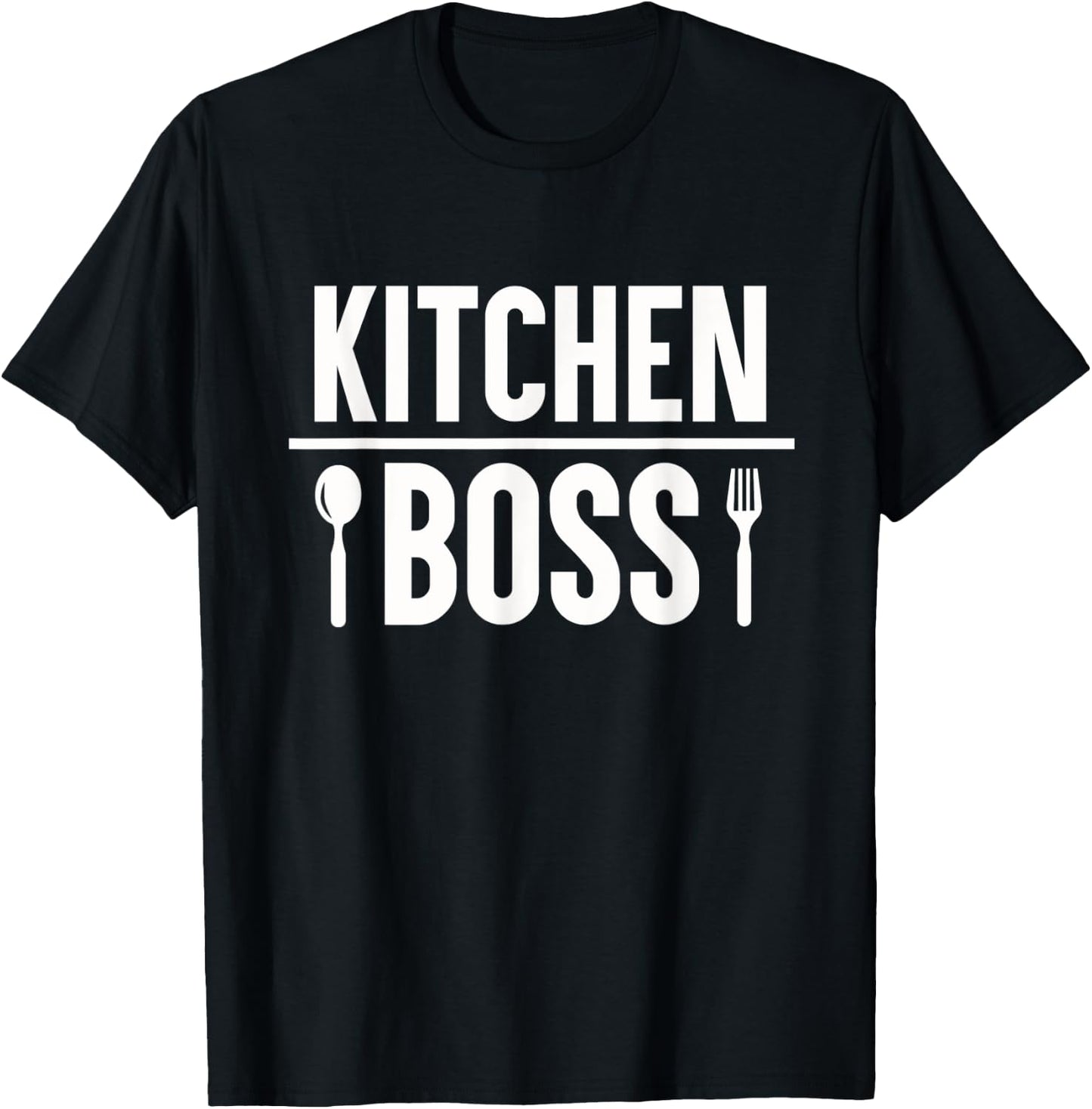 Kitchen Boss - Cooking Best Chef Cook T-Shirt - T-Shirt | Black