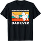 Best Bichon Frise Dog Dad Ever Funny Bichon Frise T-Shirt - T-Shirt | Black