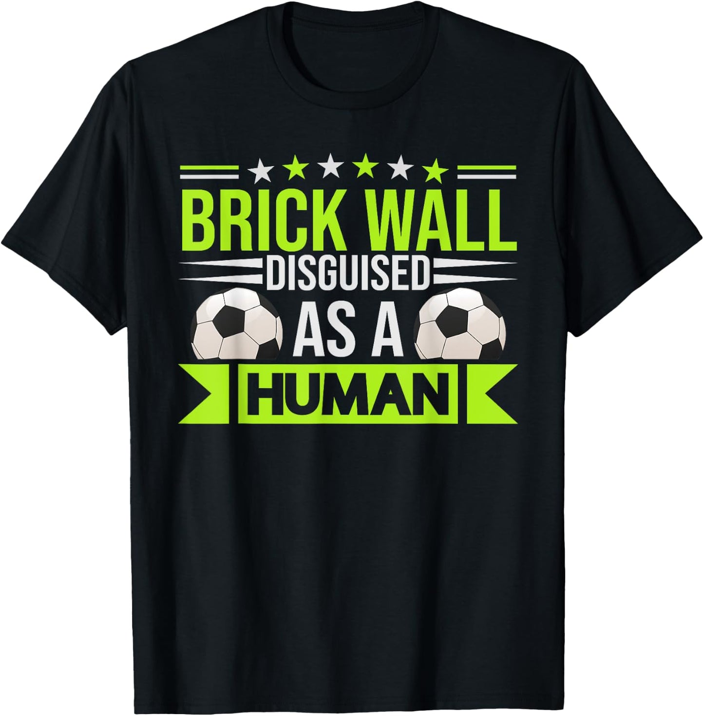 Gloves Goal Soccer Goalie Goalkeeper T-Shirt - T-Shirt | Black