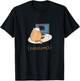 Purrgrammer - Cute Cat Coder T-Shirt - T-Shirt | Black