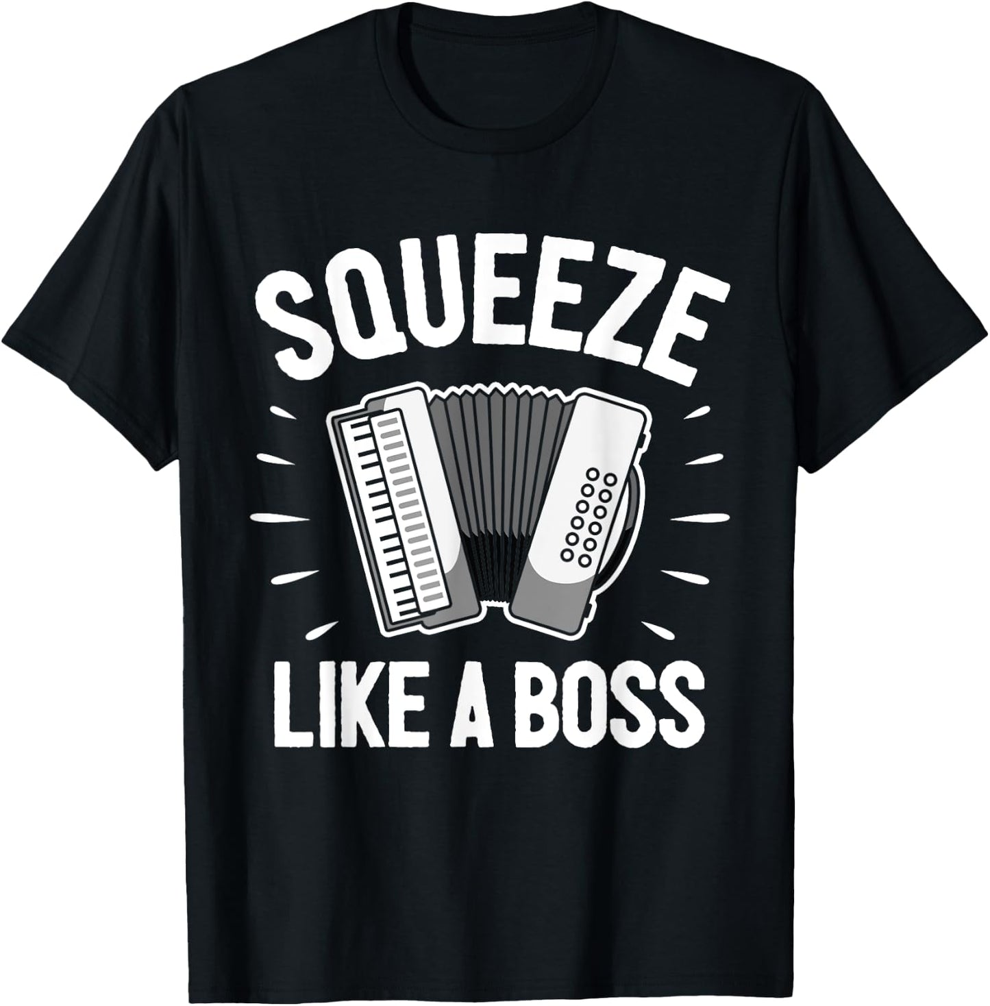 Accordionist Accordion Player Accordion T-Shirt - T-Shirt | Black