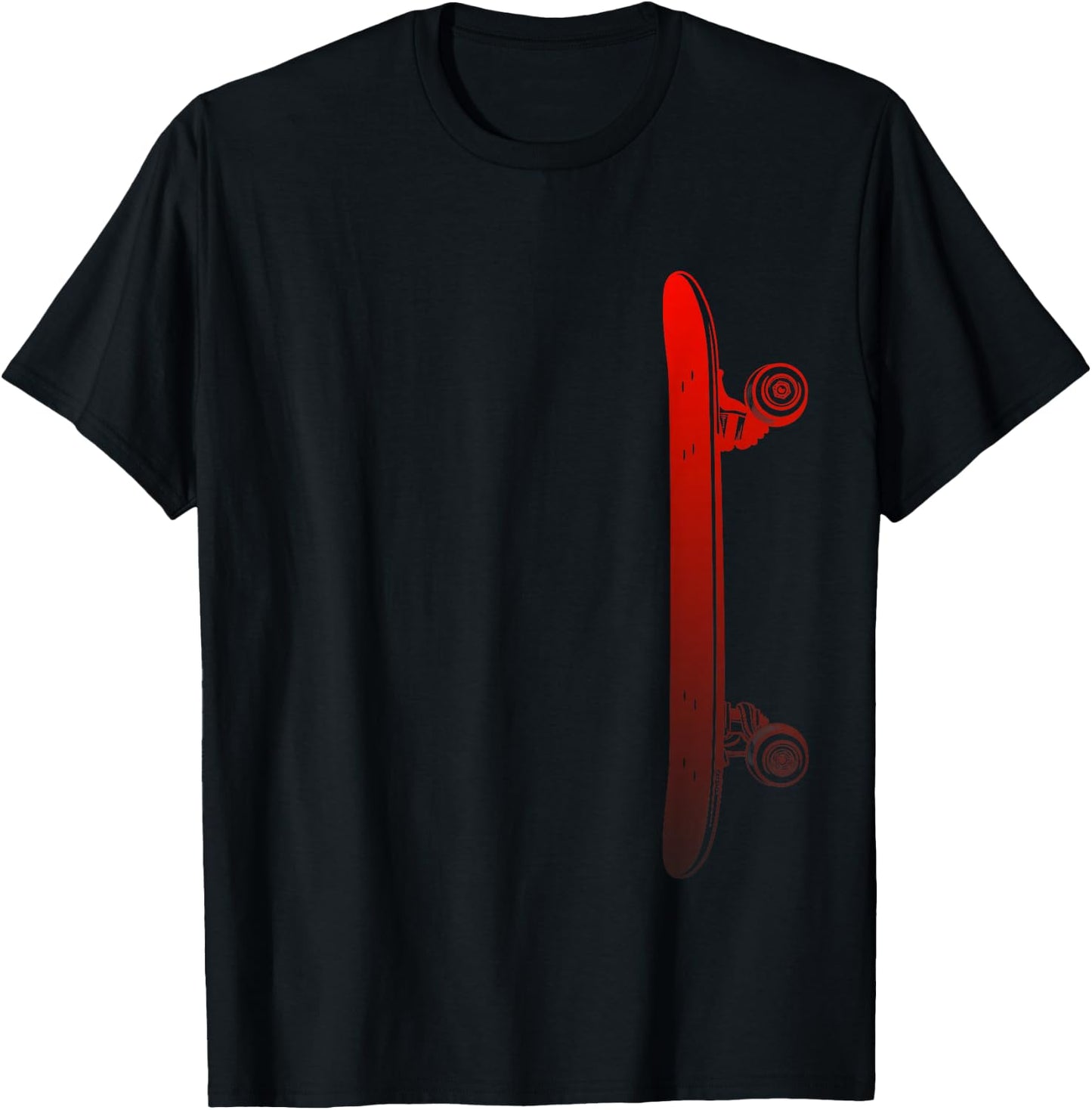 Skateboarding Skateboard Apparel - Skateboarder Skateboard T-Shirt - T-Shirt | Black
