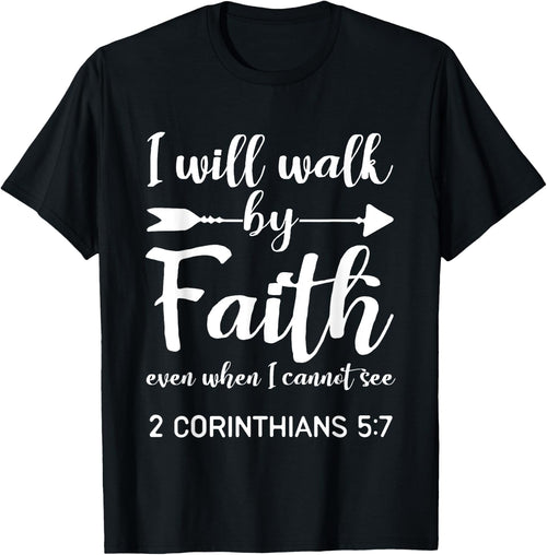 I Will Walk By Faith When I Cannot See Christian Gift