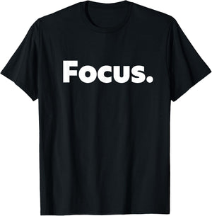 Focus T-Shirt - T-Shirt | Black