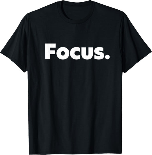 Focus T-Shirt - T-Shirt | Black