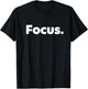 Focus T-Shirt - T-Shirt | Black