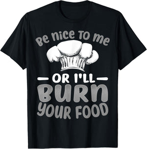 Funny Cooking Cook Gift Culinary Chef Men Women Baker T-Shirt - T-Shirt | Black