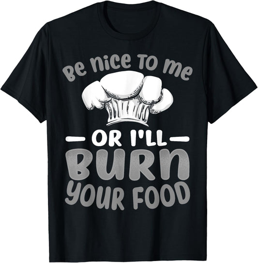 Funny Cooking Cook Gift Culinary Chef Men Women Baker T-Shirt - T-Shirt | Black