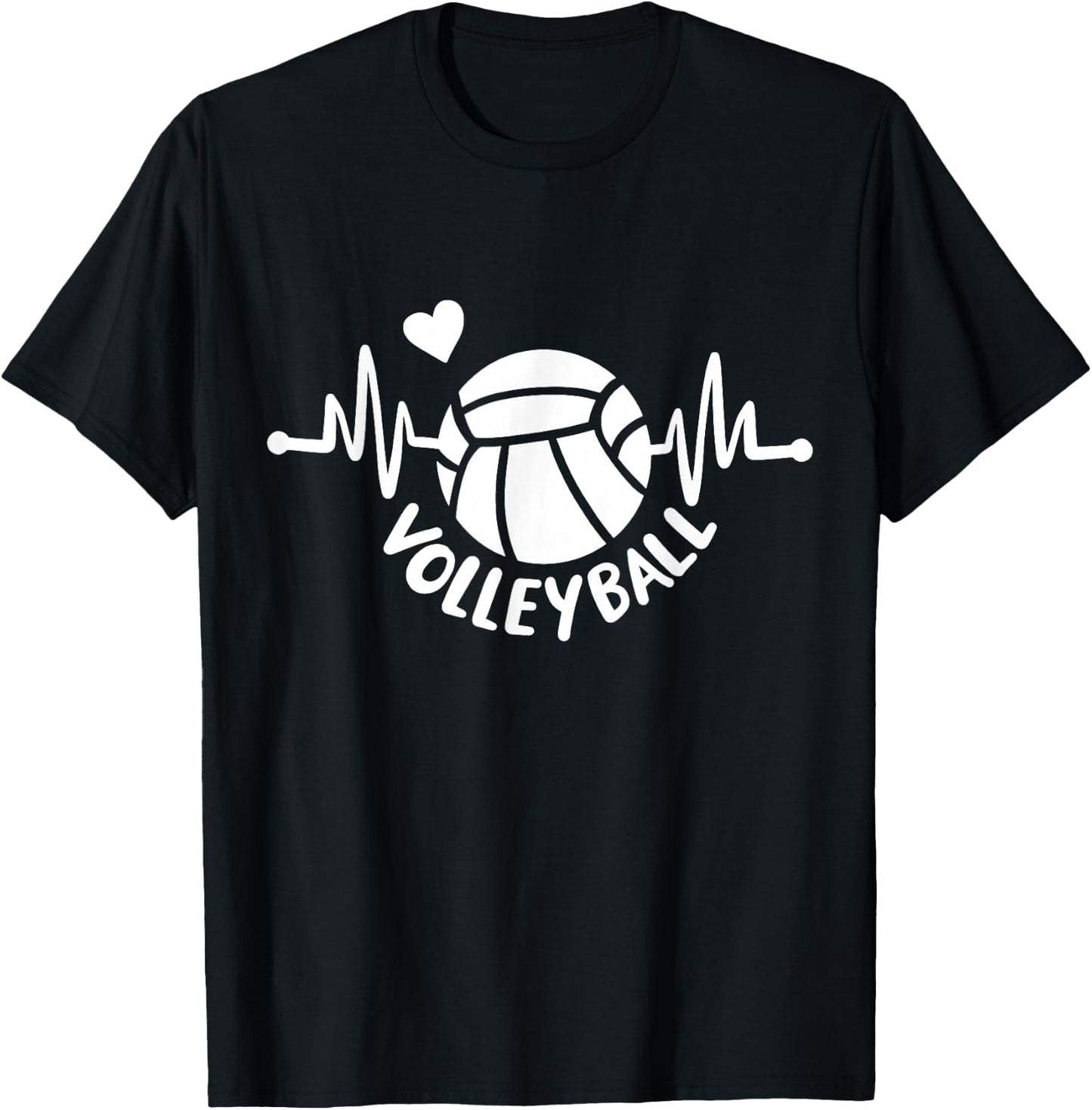 Volleyball Girl T-Shirt - T-Shirt | Black