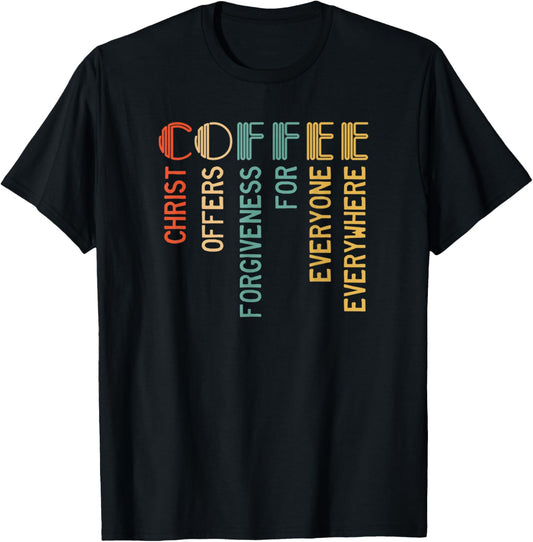 Saint Drogo Coffee Feast Day Catholic Patron Christian T-Shirt - T-Shirt | Black