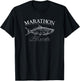 Marathon Tarpon Fishing in Monroe County Florida Keys T-Shirt - T-Shirt | Black