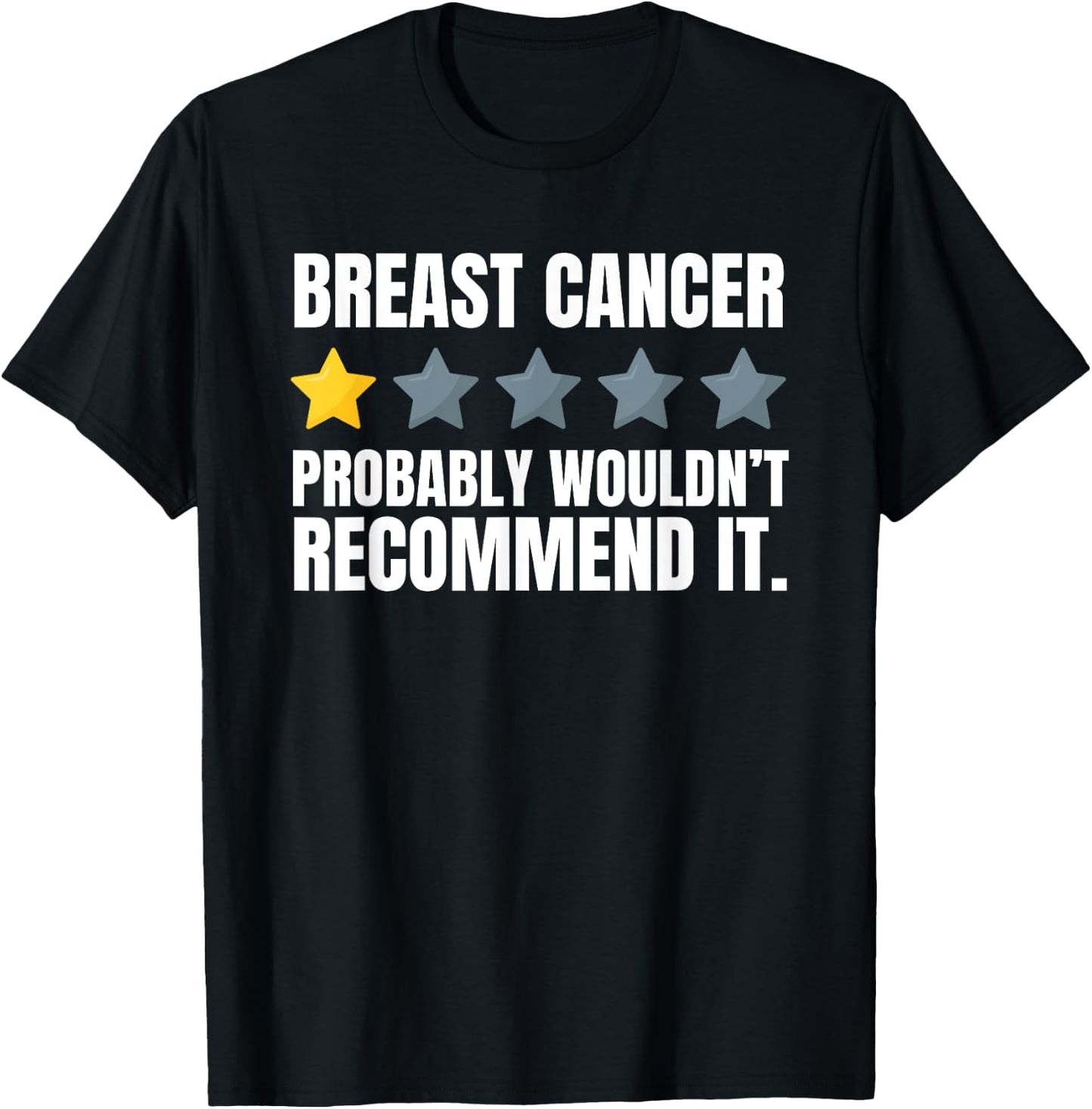 Breast Restoration And Breast Cancer - Funny Mastectomy T-Shirt - T-Shirt | Black