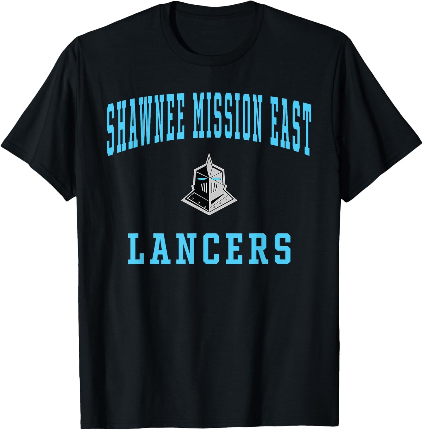 Shawnee Mission East High School Lancers T-Shirt - T-Shirt | Black
