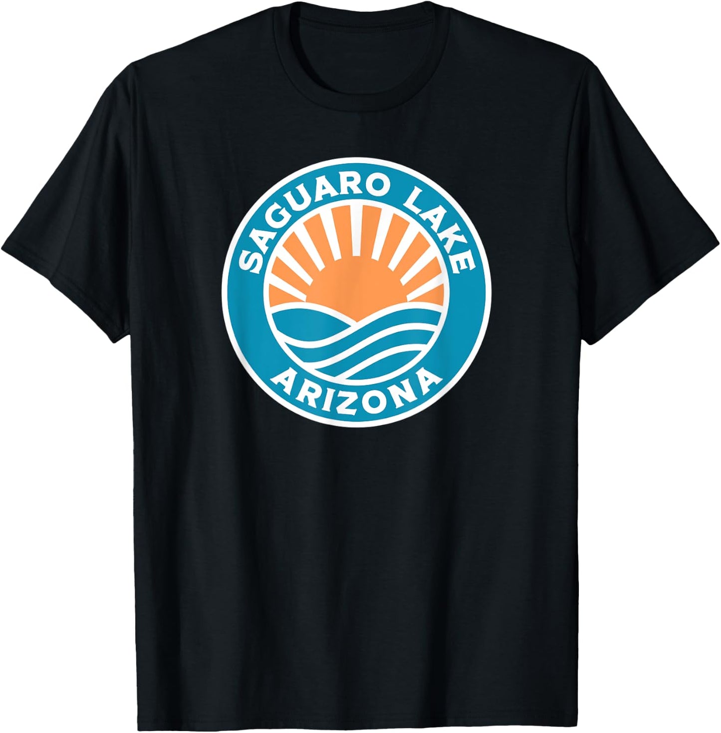 Saguaro Lake Arizona T-Shirt - T-Shirt | Black