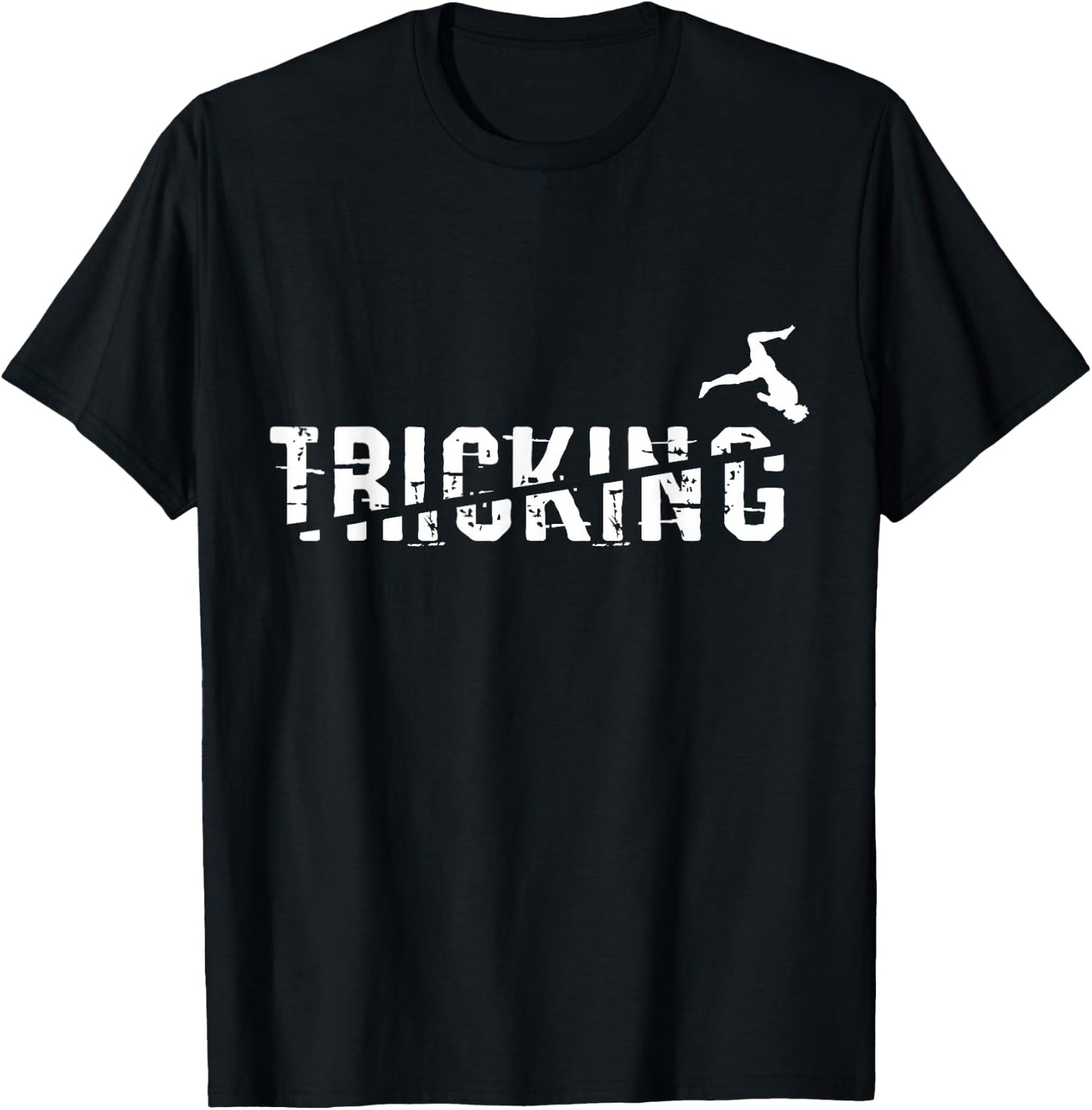 Tricking Gift - Marial Arts Tricking T-Shirt - T-Shirt | Black