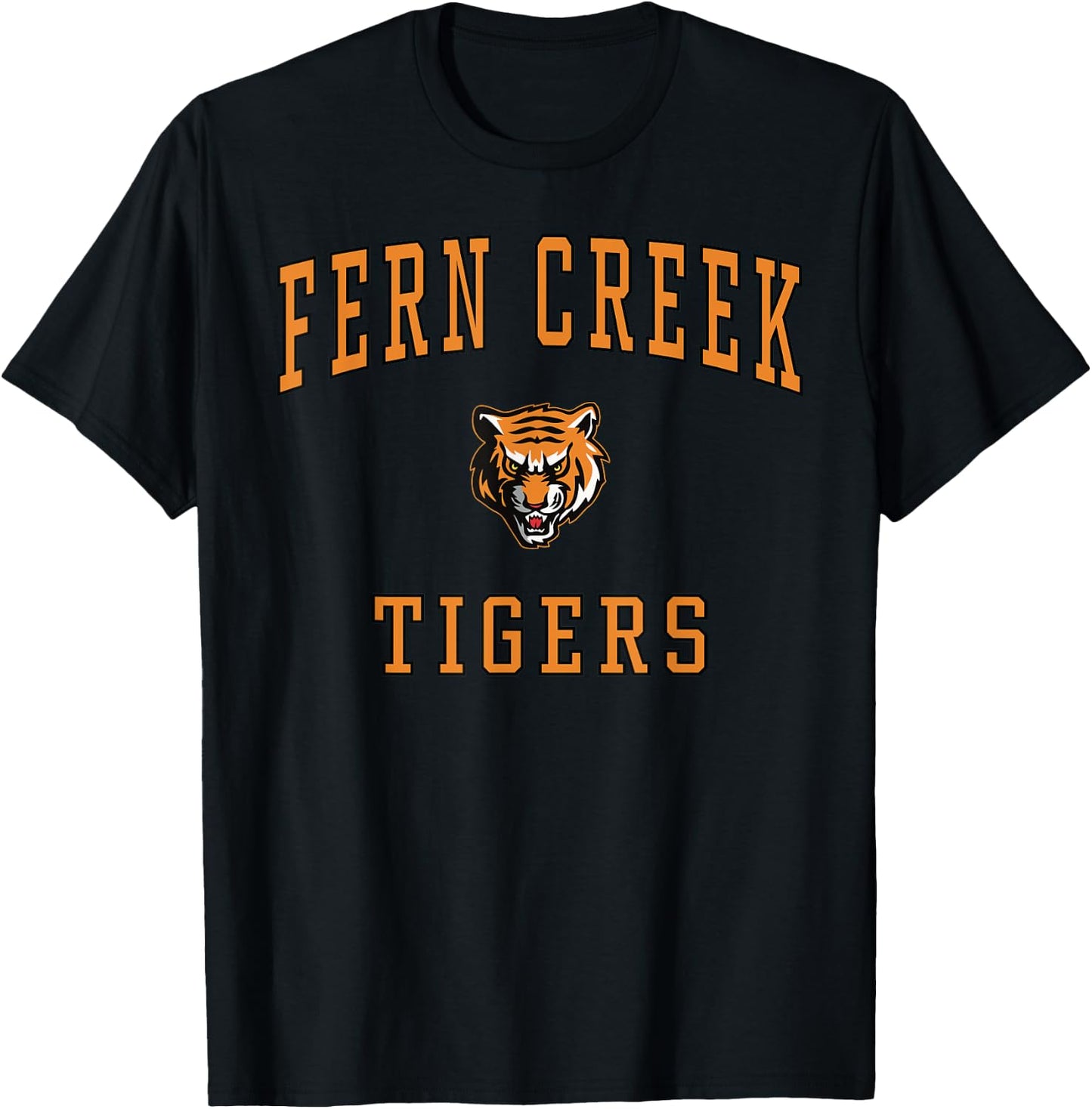 Fern Creek High School Tigers T-Shirt - T-Shirt | Black