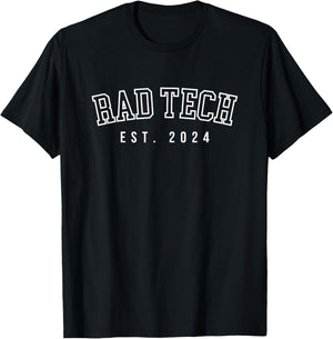 Rad Tech Est. 2024 Radiologic Technologist X-Ray Tech MRI T-Shirt - T-Shirt | Black
