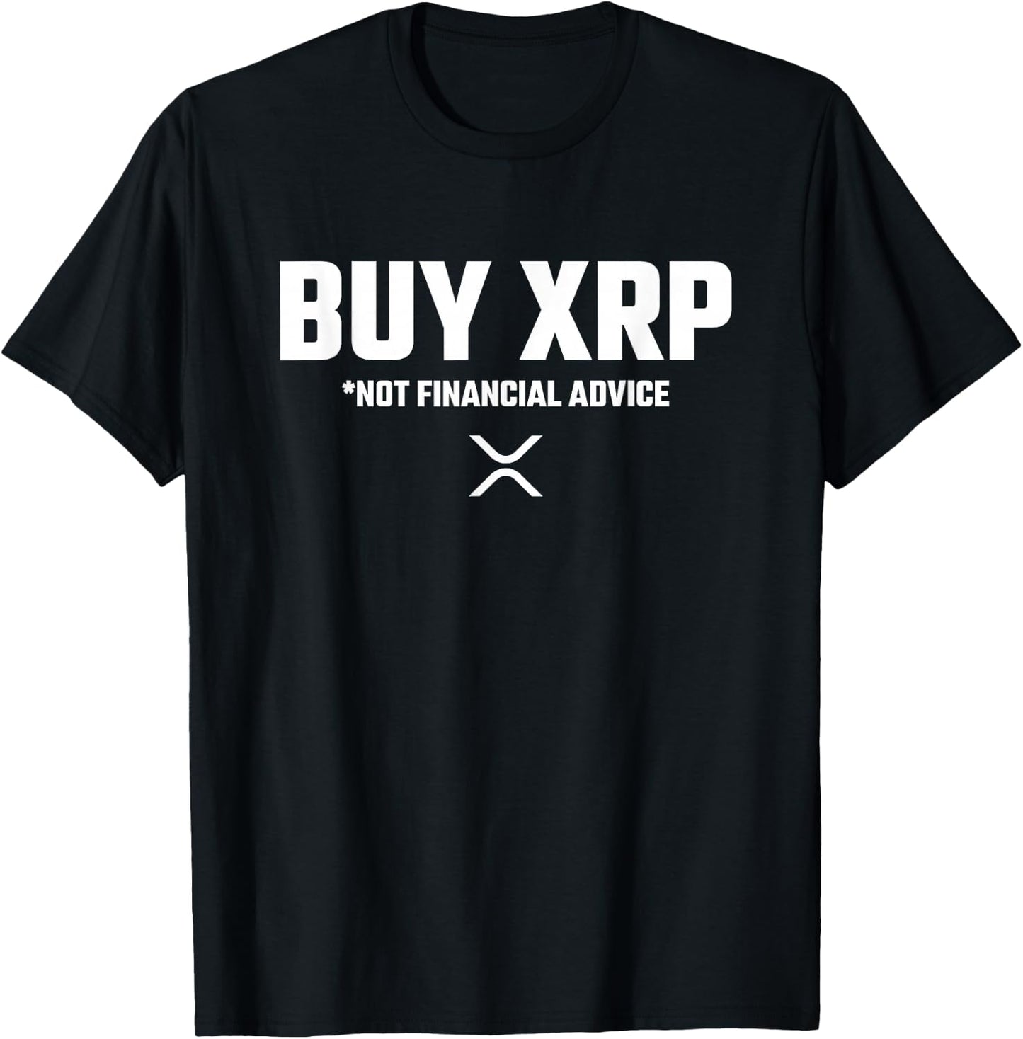 XRP Crypto - XRP Cryptocurrency - Buy XRP - XRP T-Shirt - T-Shirt | Black