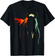 Horse Silhouette Graphic Art Design Vintage T-Shirt - T-Shirt | Black