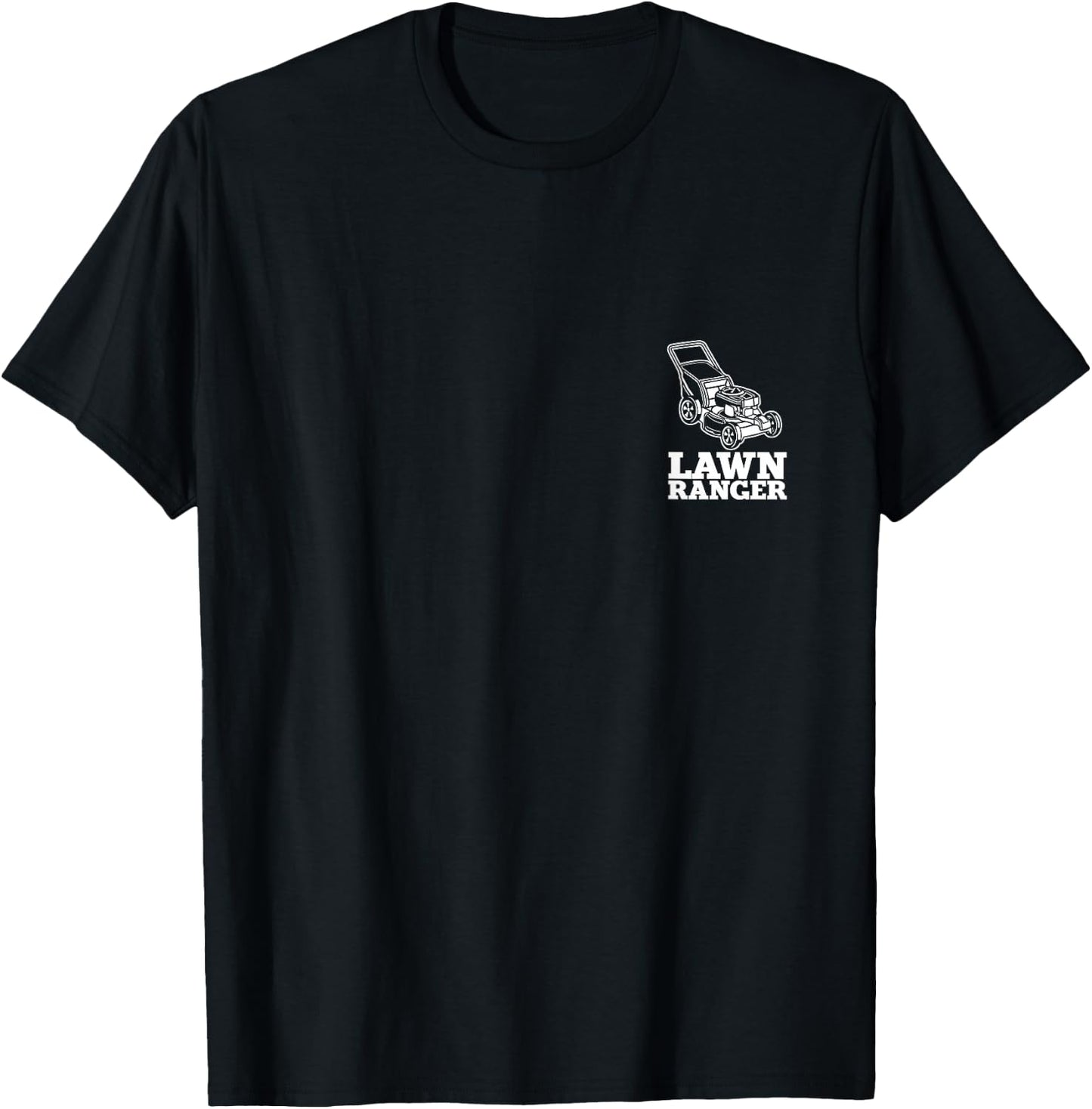 Lawn Ranger, Lawn Mowing T-Shirt - T-Shirt | Black