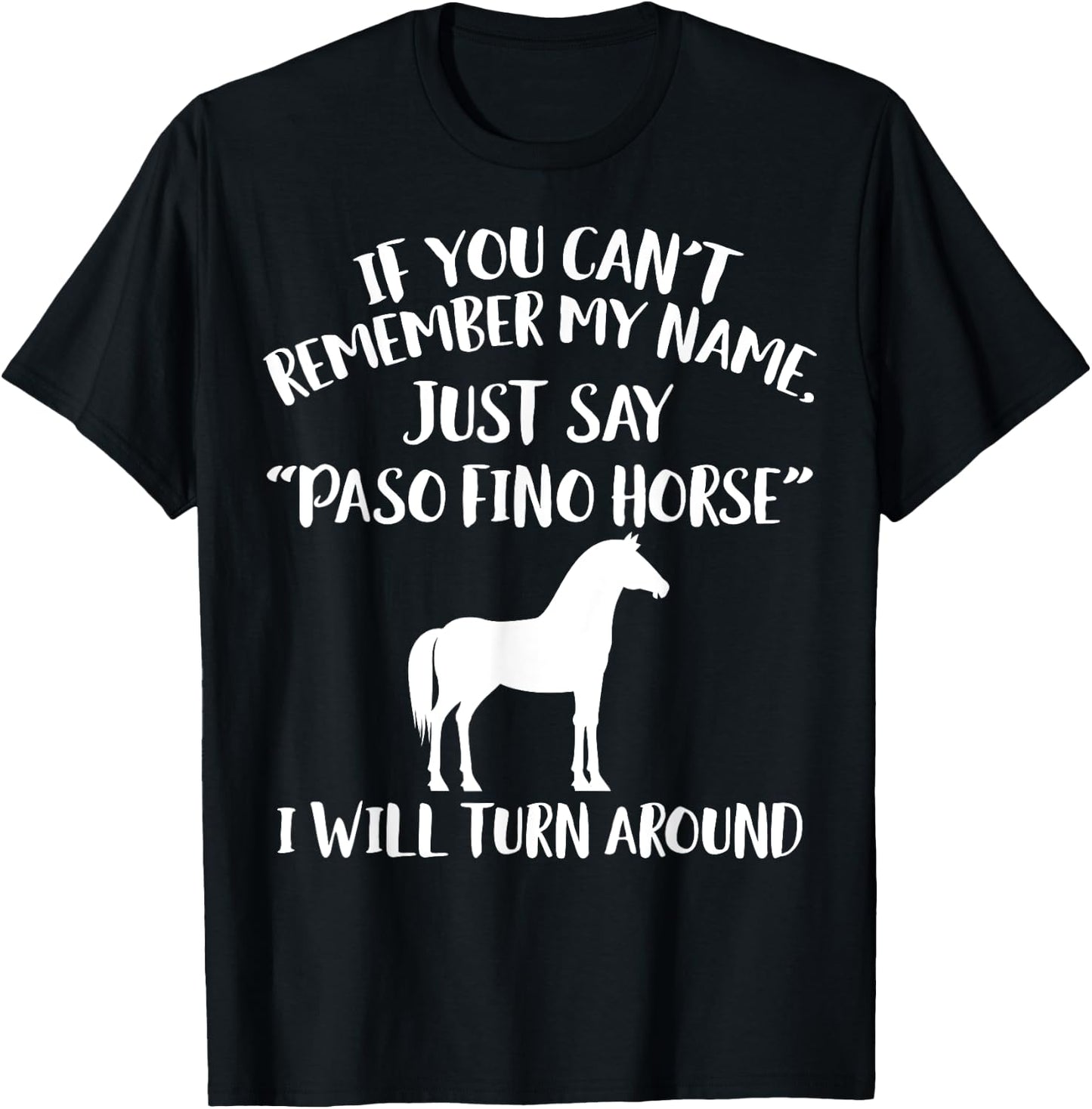 Paso Fino Apparel - Funny Amazing Horse Lovers Design T-Shirt - T-Shirt | Black