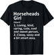 HORSEHEADS GIRL NY NEW YORK Funny City Home Roots Gift T-Shirt - T-Shirt | Black