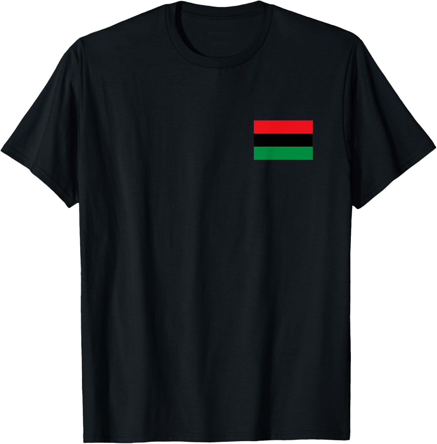 Pan African Flag Black Liberation Banner Black Pride T-Shirt - T-Shirt | Black