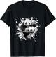 Panda Playing Soccer Sports Team Animal T-Shirt - T-Shirt | Black