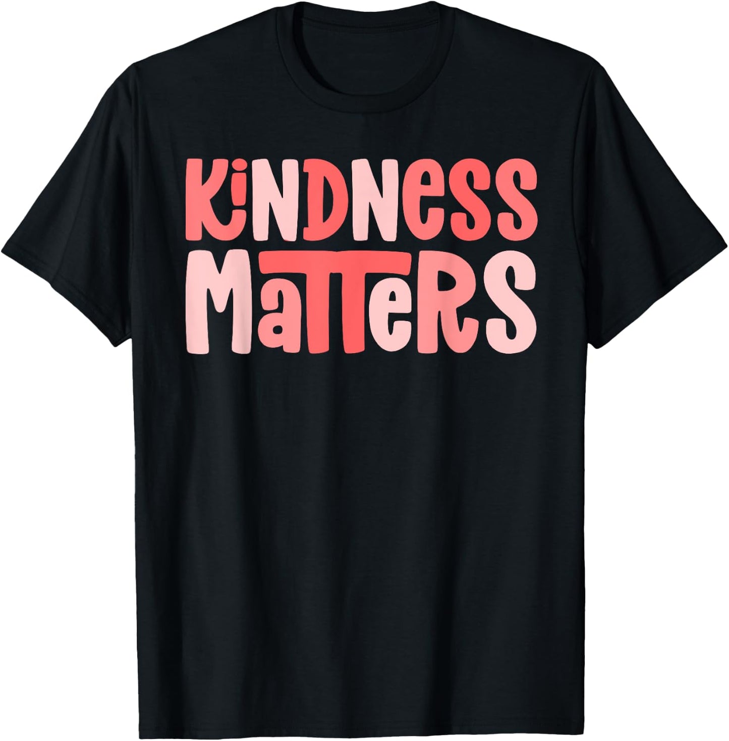 Kindness Matters Anti Bullying Shirts Teacher Gift Child T-Shirt - T-Shirt | Black