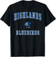 Highlands High School Bluebirds T-Shirt - T-Shirt | Black