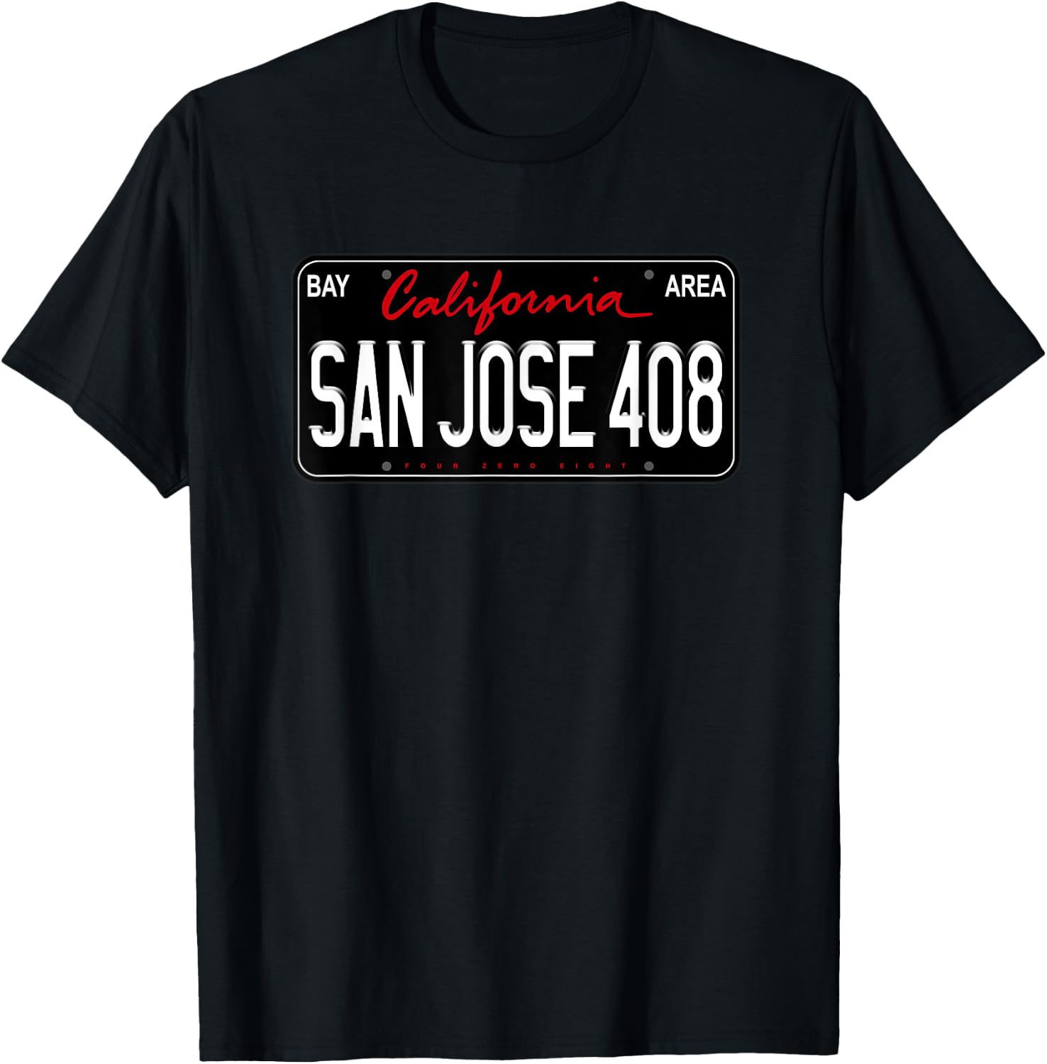 San Jose 408 Shirt, Shark City,Hella San Jose, Shark Tank SJ T-Shirt - T-Shirt | Black