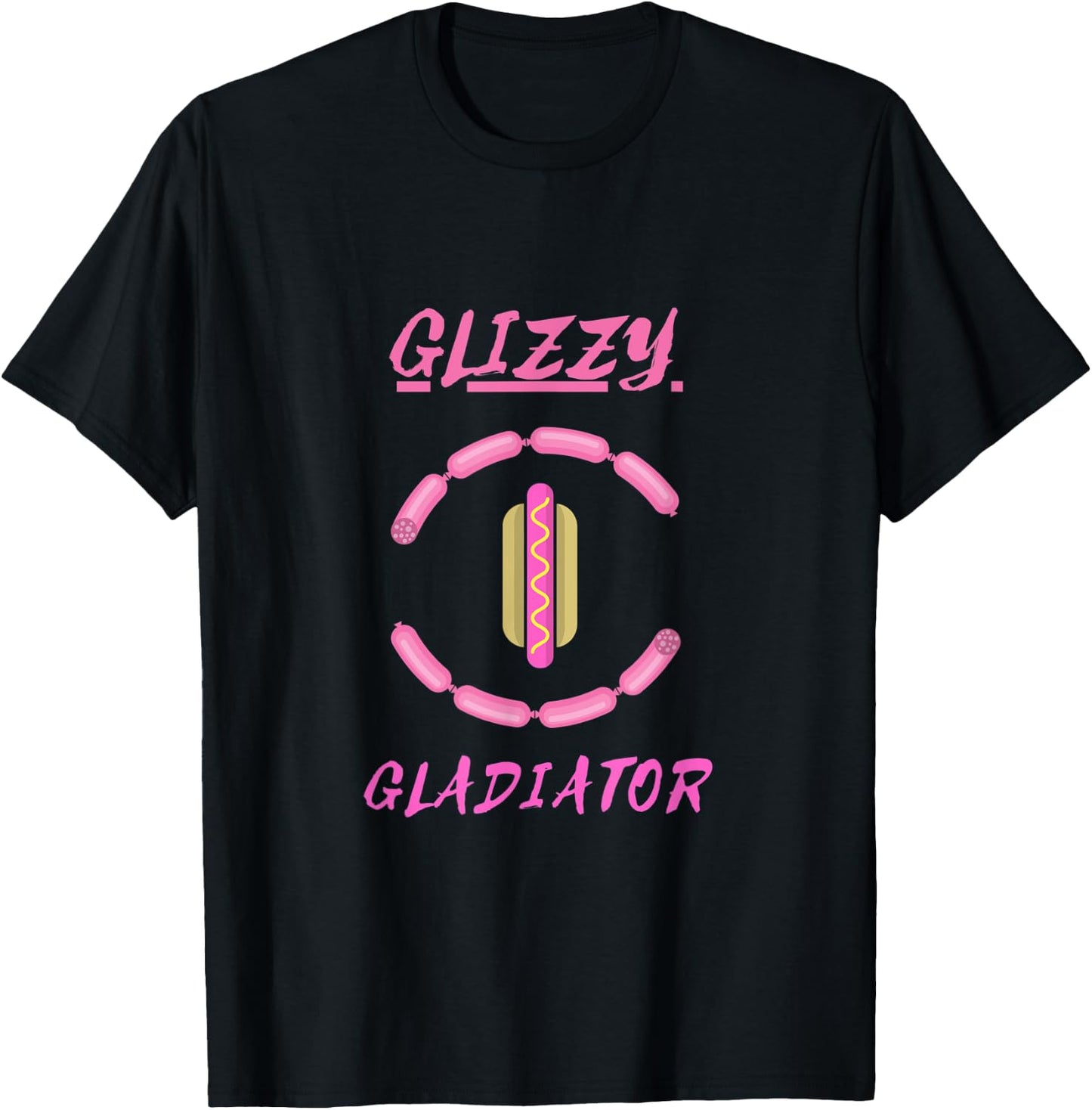 GLIZZY Gladiator T-Shirt - T-Shirt | Black