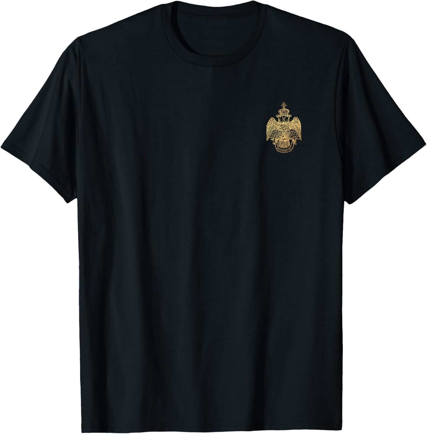 Scottish Rite Eagle 33rd Degree - Freemason gifts T-Shirt - T-Shirt | Black