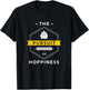 The Pursuit Of Hoppiness - Craft Beer Brewer Home Brewing T-Shirt - T-Shirt | Black