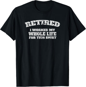 Humor Retired 2023 Funny Retirement Design Men T-Shirt - T-Shirt | Black