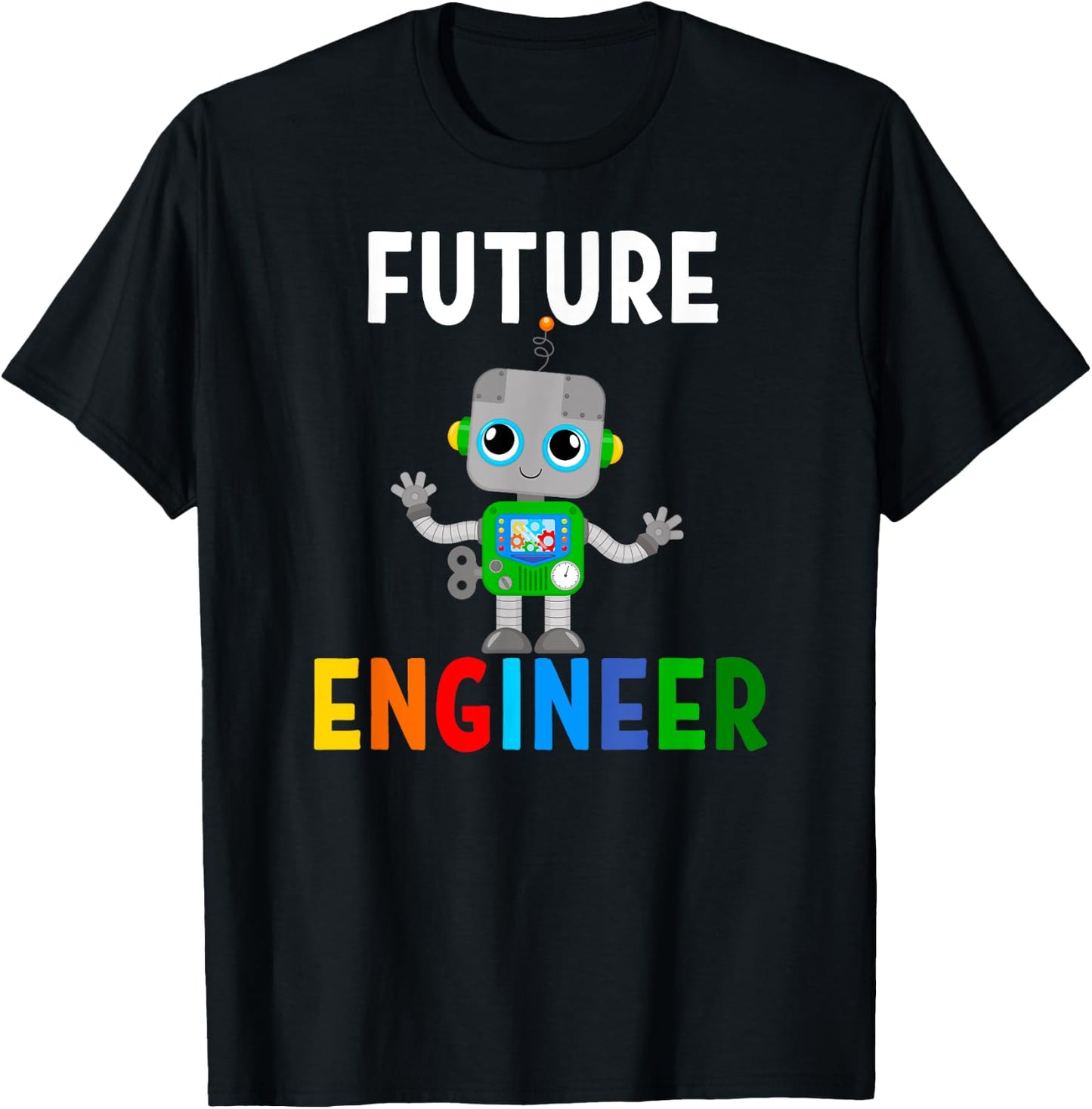Future Engineer Costume Robot Robotics Career Adults & Kids T-Shirt - T-Shirt | Black
