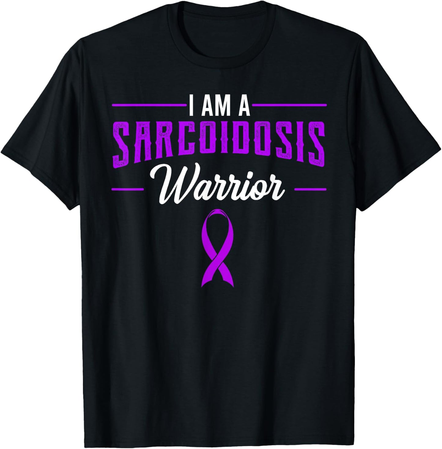 Sarcoidosis Sarcoid Besnier-Boeck-Schaumann Disease Warrior T-Shirt - T-Shirt | Black