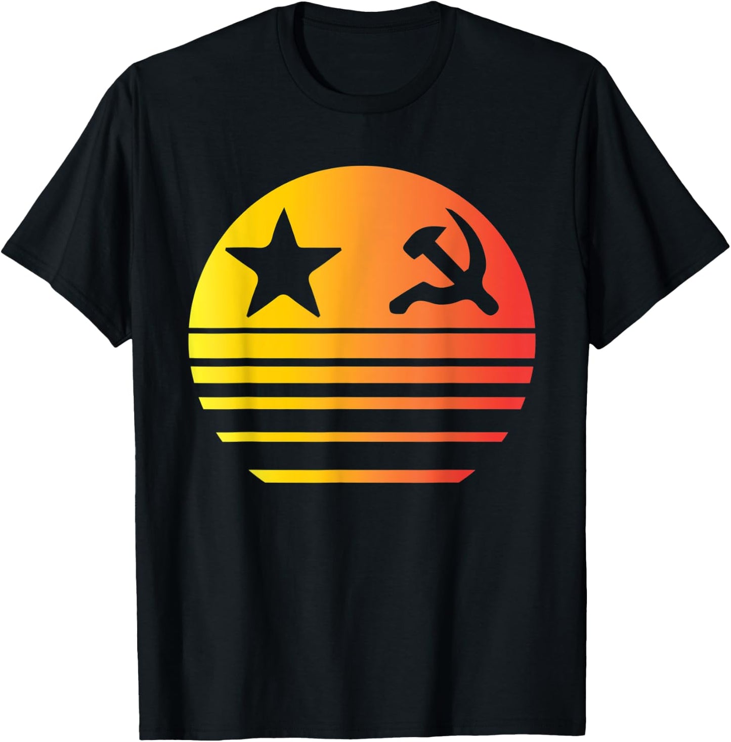 Twilight Struggle - Board Game Design-Tabletop Game clothing T-Shirt - T-Shirt | Black