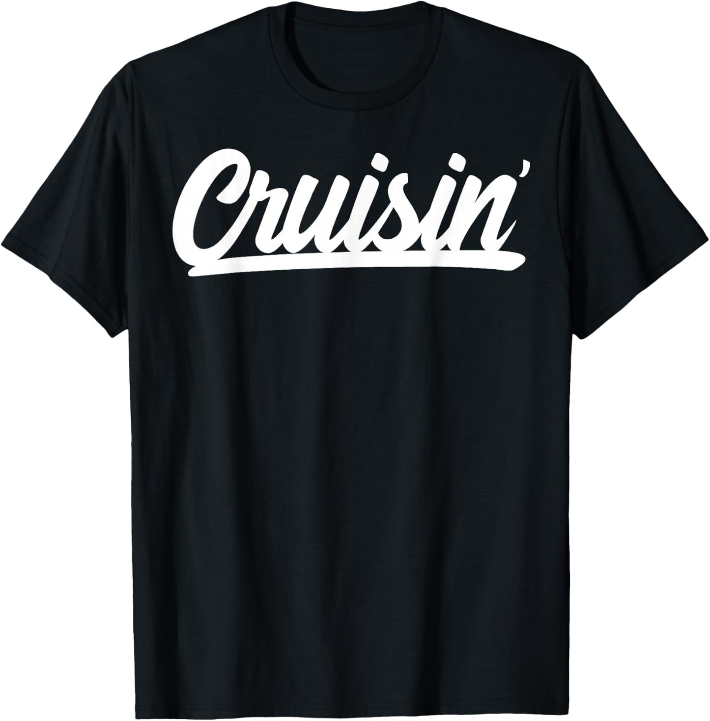 Cool Cruisin' for car clubs or family group Cruise vacation T-Shirt - T-Shirt | Black