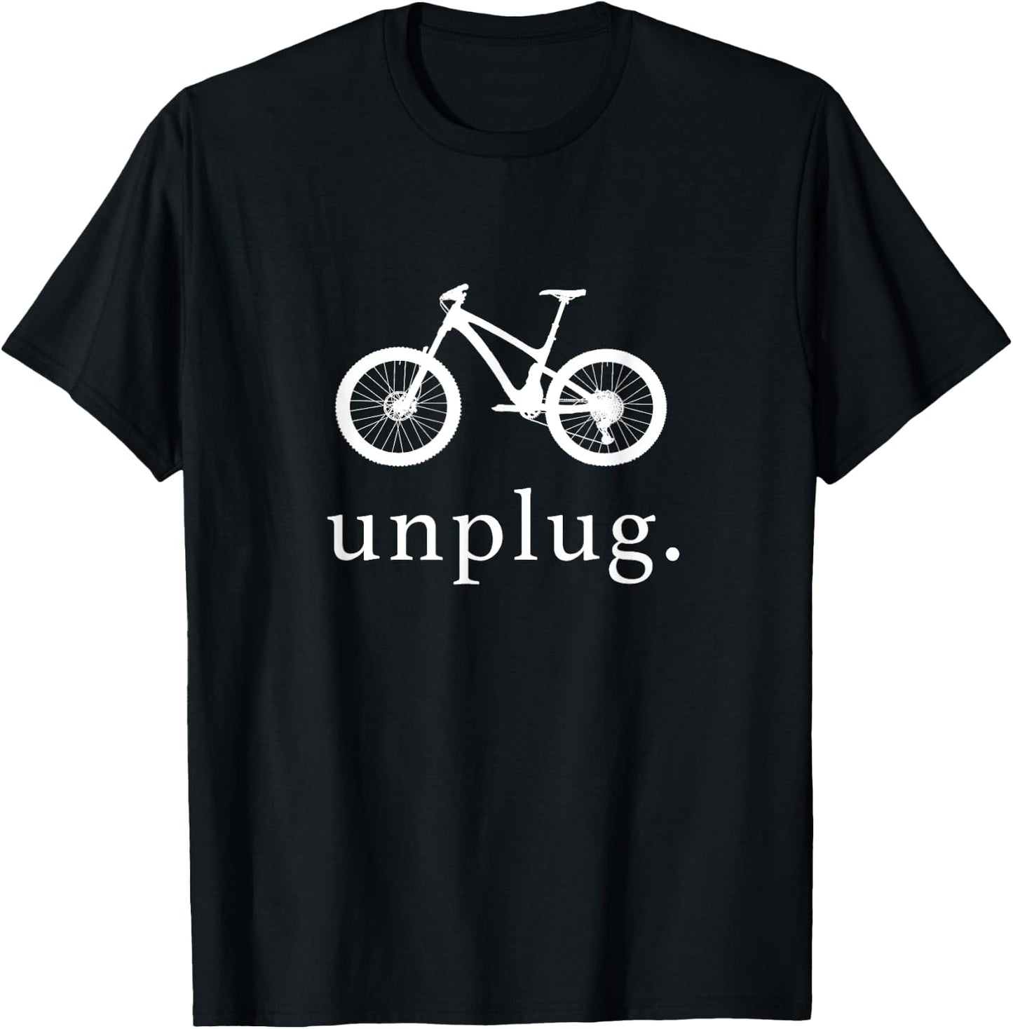 MTB Mountain Bike T-Shirt - T-Shirt | Black