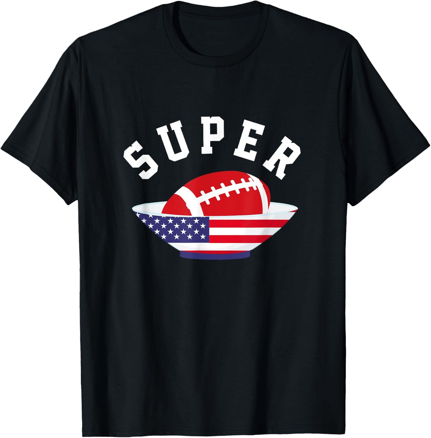 Super Tournament Rugby Football Football Sports Bowl Gift T-Shirt - T-Shirt | Black
