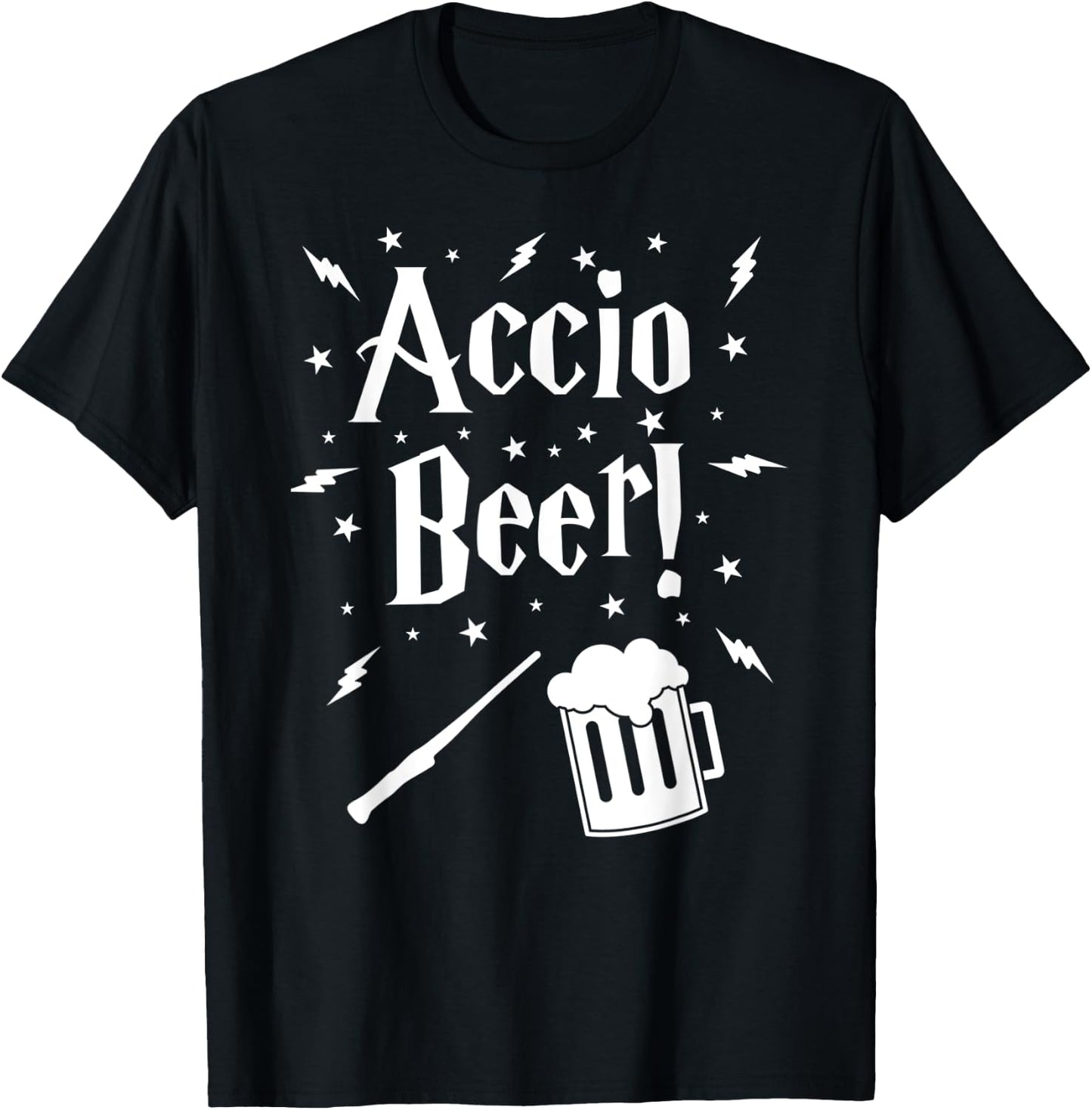 Accio Beer Essential , Welcome International Beer Day T-Shirt - T-Shirt | Black