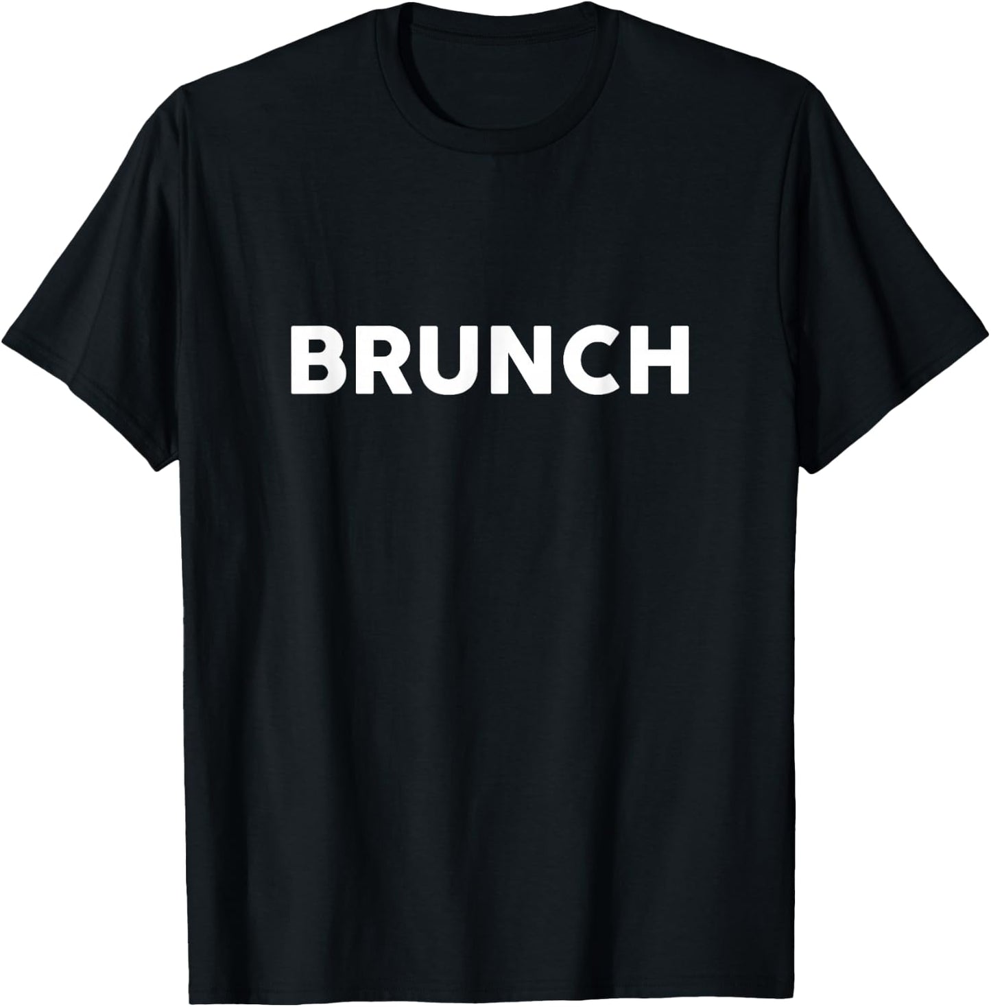 Shirt That Says BRUNCH Simple Thanksgiving T-Shirt - T-Shirt | Black