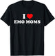 I Love Emo Moms T-Shirt - T-Shirt | Black