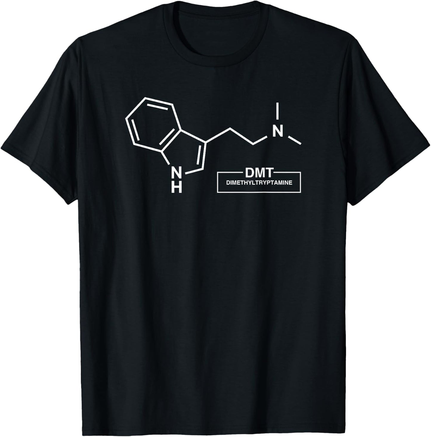 DMT Molecule - Sonoran Desert Toad / Bufo Alvarius T-Shirt - T-Shirt | Black